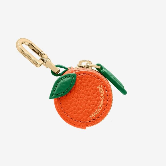 NWT Maison de Sabre The SABRÉMOJI™ Fruit Charm - Orange - Picture 1 of 4